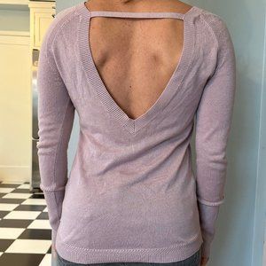 Lululemon Unity Drop Back Sweater in Smokey Blush Size 4